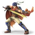 The Radiant Dawn version of Ike wielding Ragnell in Ultimate.