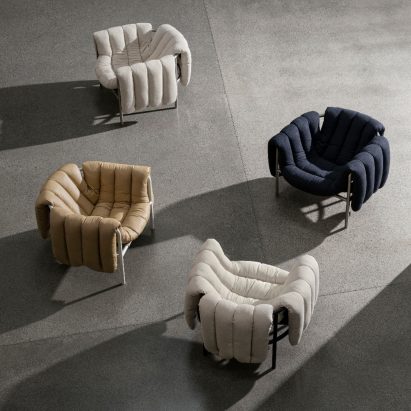 Puffy Lounge Chair by Faye Toogood for Hem Design Studio