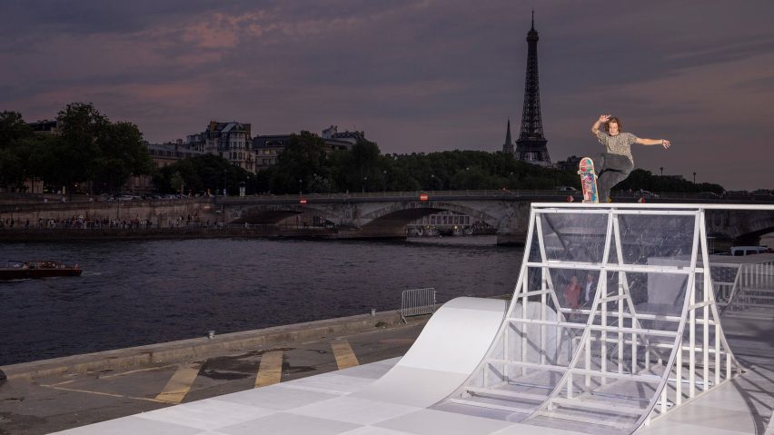 Vans skatepark in Paris