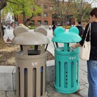 SWNA designs "cute" rubbish bins for Seoul Metropolitan Government