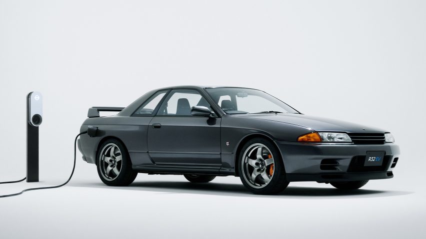 Electric version of Nissan's R32 Skyline GT-R