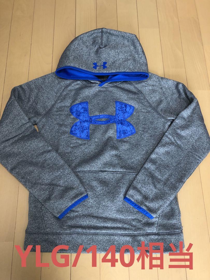 UNDER ARMOUR ⭐︎裏ボアパーカー⭐︎YLG 140相当⭐︎COLDGEAR | www