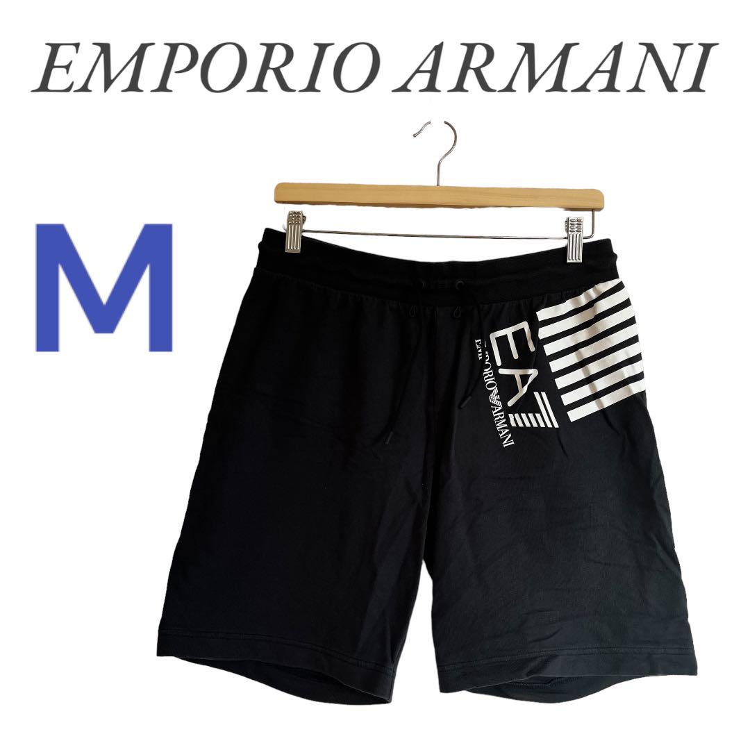 EMPORIO ARMANI】エンポリオアルマーニ ハーフパンツ ブラック 好きに