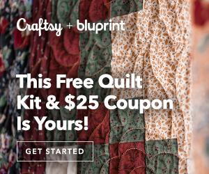 Ultimate Quilt Package - FREE Quilt Kit + $25 For Kits & Supplies included with annual Bluprint subscription at myBluprint.com 12/15-12/26/18.