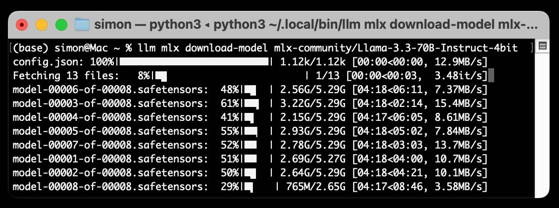 Visit Run LLMs on macOS using llm-mlx and Apple's MLX framework