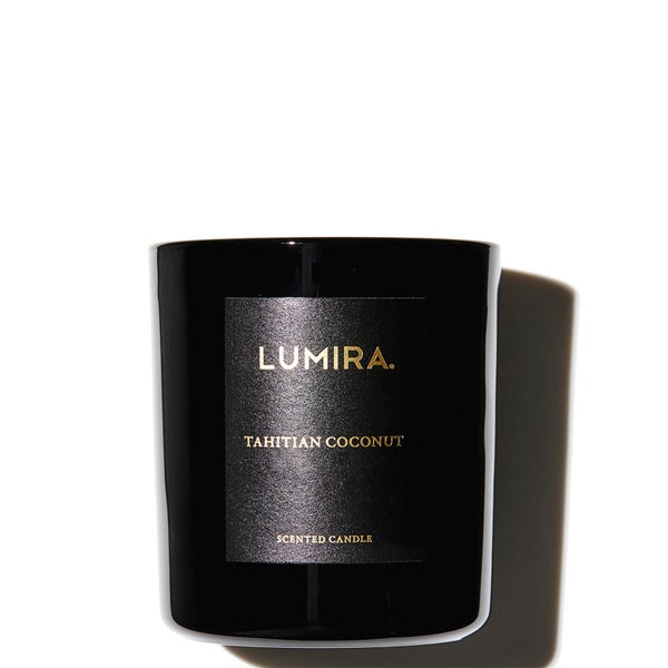 LUMIRA Tahitian Coconut Black Candle 300g