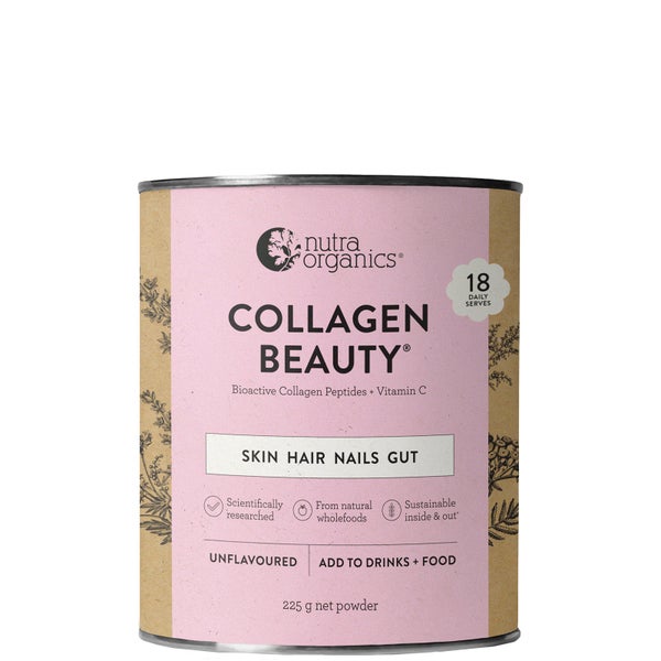 Nutra Organics Collagen Beauty - Unflavoured 225g