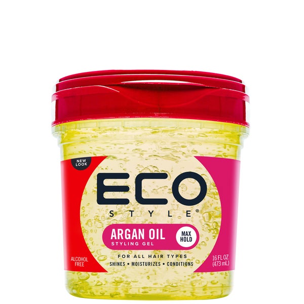 Gel de peinado con aceite de argán marroquí de EcoStyle (473 ml)