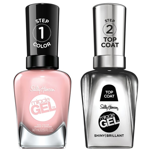 Sally Hansen Miracle Gel Top Coat + Polish Bundle