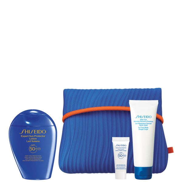 Shiseido Exclusive Global Suncare Expert Schutz gegen sonnenbedingte Alterung LSF 50 Set