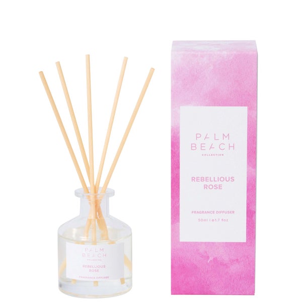 Palm Beach Collection Rebellious Rose Mini Diffuser 50ml