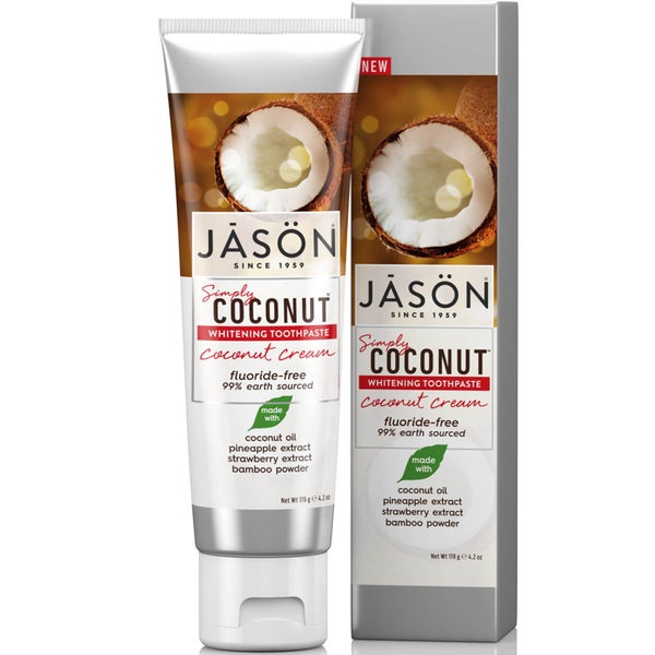 JASON Whitening Coconut Cream Toothpaste 119 g