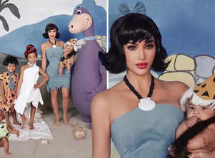 Kim Kardashian and family embrace the Halloween spirit of the Jack Kim