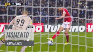 Benfica, Jogada, Yaremchuk aos 33'