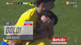 GOLO! Estoril, João Basso aos 58', Chaves 1-1 Estoril