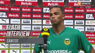 Santos: "O resultado deixa a desejar"