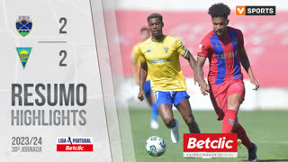 Liga Portugal Betclic (30ªJ): Resumo Chaves 2-2 Estoril