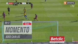 Estoril, Jogada, João Carlos aos 90'+2'