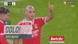 GOLO! Benfica, João Mário aos 90'+1', Benfica 4-1 Rio Ave