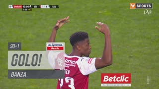 GOLO! Braga, Banza aos 90'+1', Braga 1-1 Rio Ave