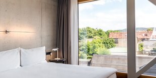 Hotelzimmer mit Ausblick