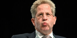 Porträtfoto des früheren Verfassungsschutzpräsidenten Hans-Georg Maaßen