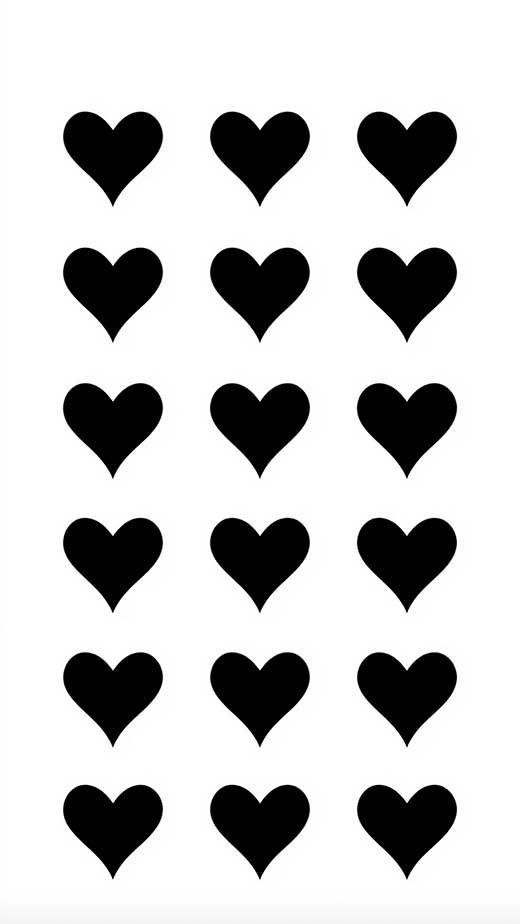 black and white heart pattern background for iphoneblack and white heart pattern background for iphone