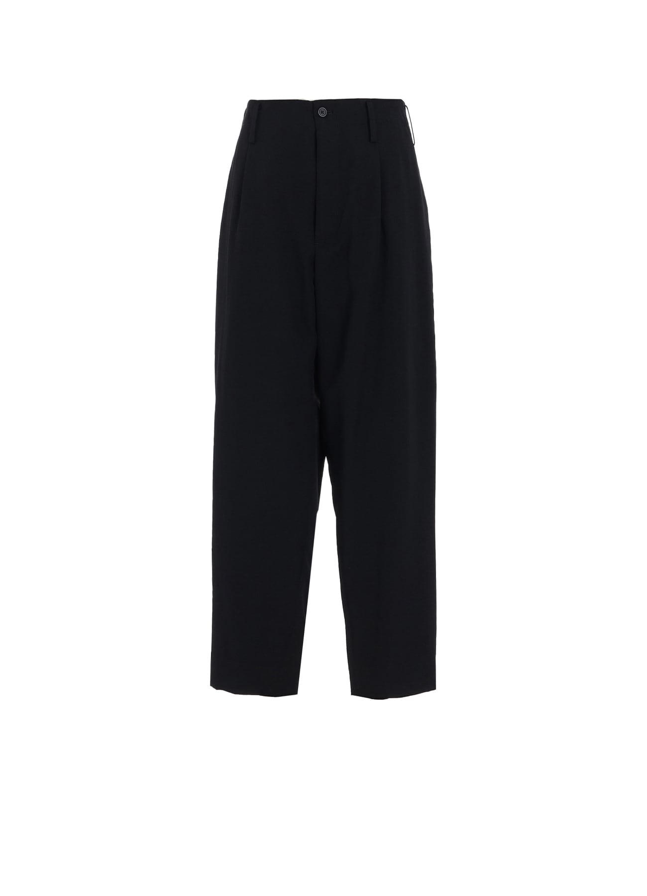 WASHER WOOL GABARDINE 2-TUCK WIDE PANTS