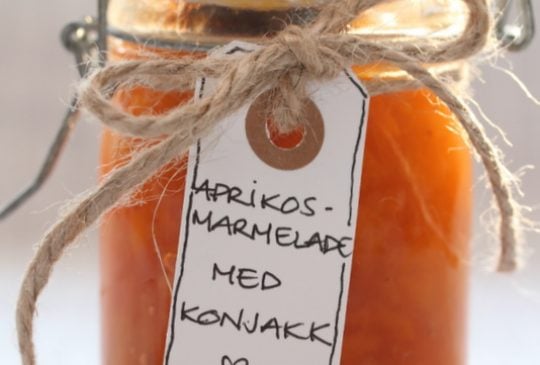 Image: Aprikosmarmelade med konjakk