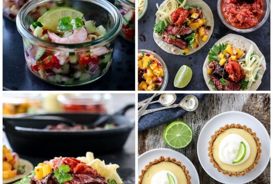 Image: AUGUSTMENYEN – CEVICHE, FAJITAS OG KEY LIME PIE (MED VINTIPS)