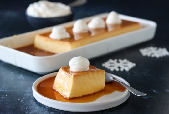 Image: KARAMELLPUDDING MED APPELSINKARAMELL