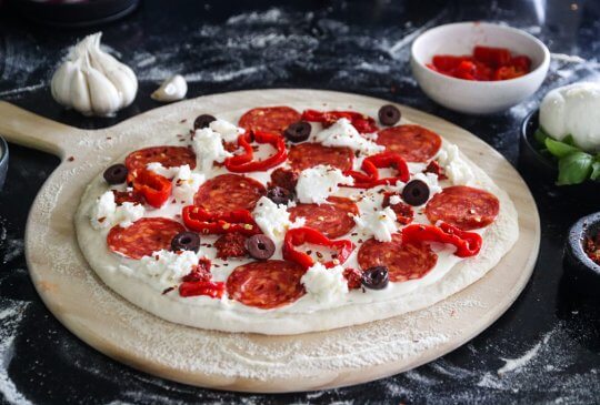 Image: UTBAKING OG STEKING AV PIZZA