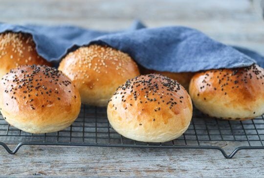 Image: BRIOCHE – HAMBURGERBRØD