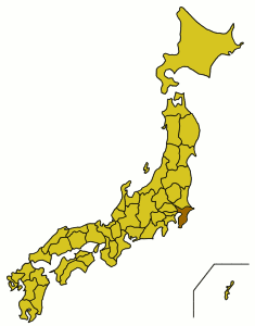 Prefettura di Chiba - Localizzazione