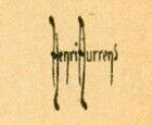 signature de Henri Aurrens