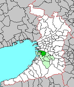 堺市堺区の位置