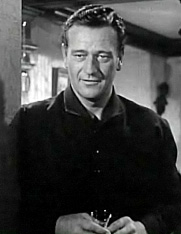 John Wayne en 1948 en a cinta Wake of the Red Witch.