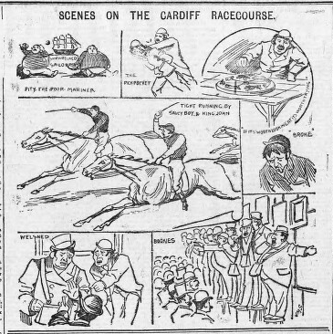 File:Scenes on the Cardiff Racecourse - J.M. Staniforth.png