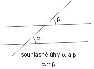 Souhlasné úhly