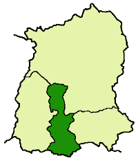 Distretto del Sikkim Meridionale – Mappa