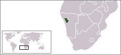 Ligging of Damaraland