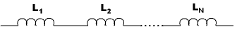 N inductance connectés en série