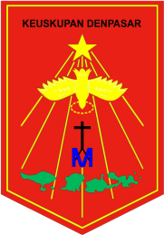 Coat of arms of the Diocese of Denpasar