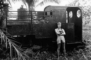 Jean-Louis Swiners, Autoportrait, Kribi, 1962.