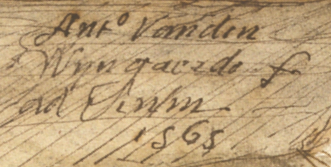 Anton van den Wyngaerde (1565) firma.png