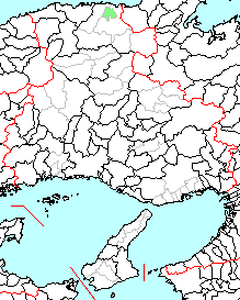 兵庫県城崎町 位置図