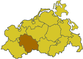 Landkreis Parchim i Mecklenburg-Vorpommern