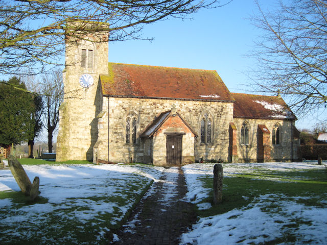 File:Midday Christmas 2009 Cublington Church - geograph.org.uk - 1635175.jpg