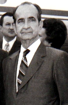 José Figueres Ferrer vuonna 1973.