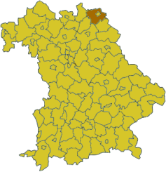 Landkreis Hof di Bayern